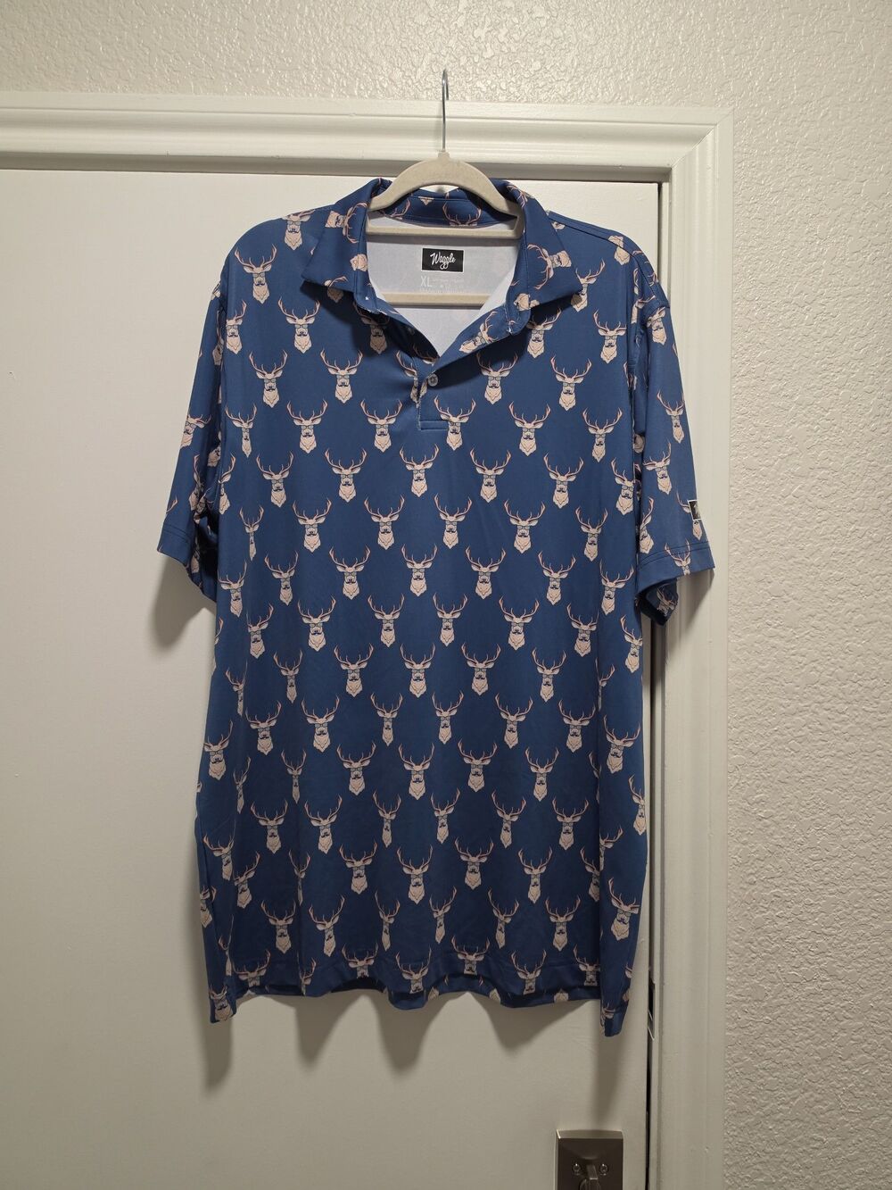 Waggle Polo Shirt Sz XL